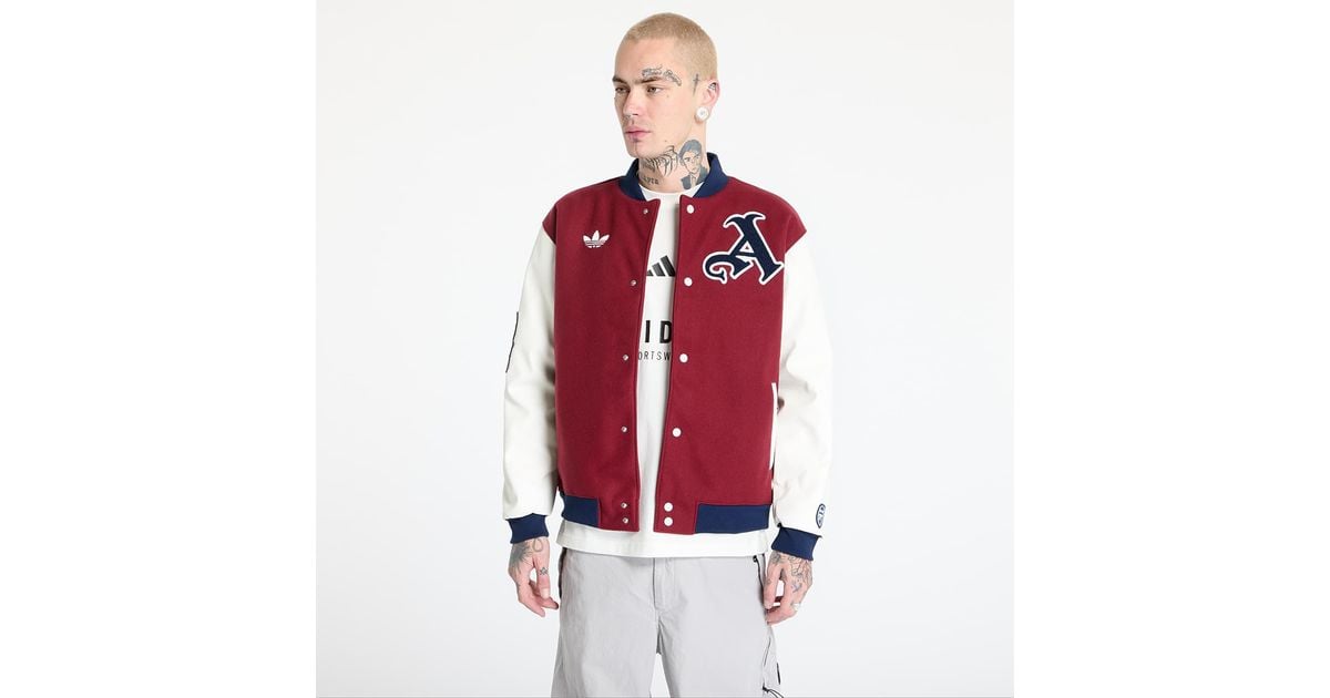 Varsity Jacket Arsenal Adidas Jacket Retro Adidas Originals Bomber
