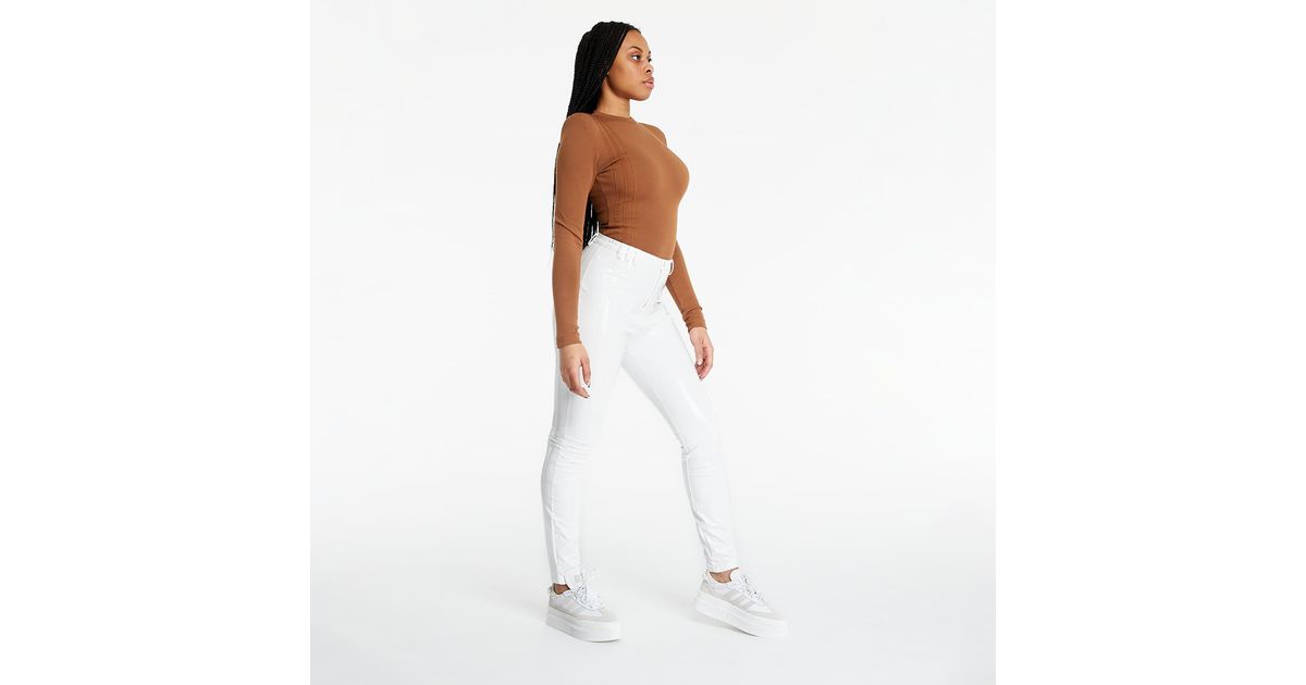 adidas Originals Adidas X Ivy Park Latex Pants Core White | Lyst