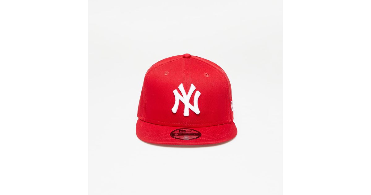 KTZ 9fifty New York Yankees Mlb Cap Red | Lyst