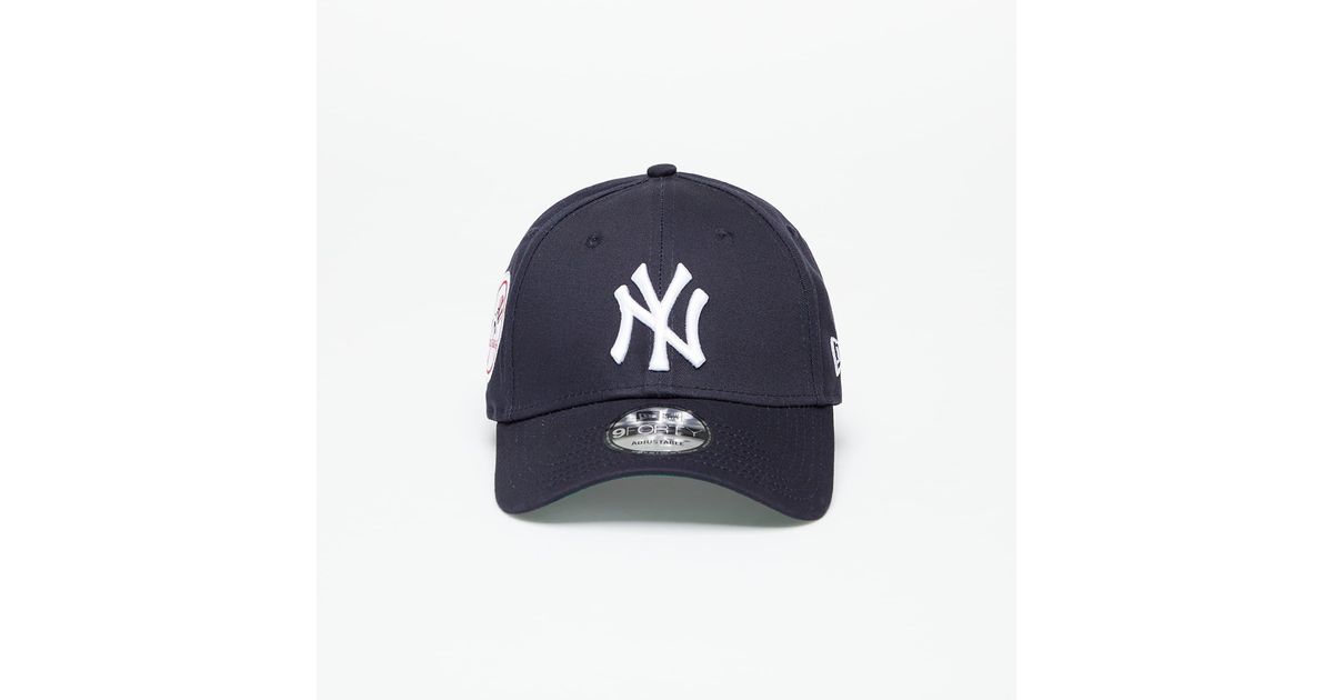KTZ New York Yankees Team Side Patch 9forty Adjustable Cap Navy/ Optic ...