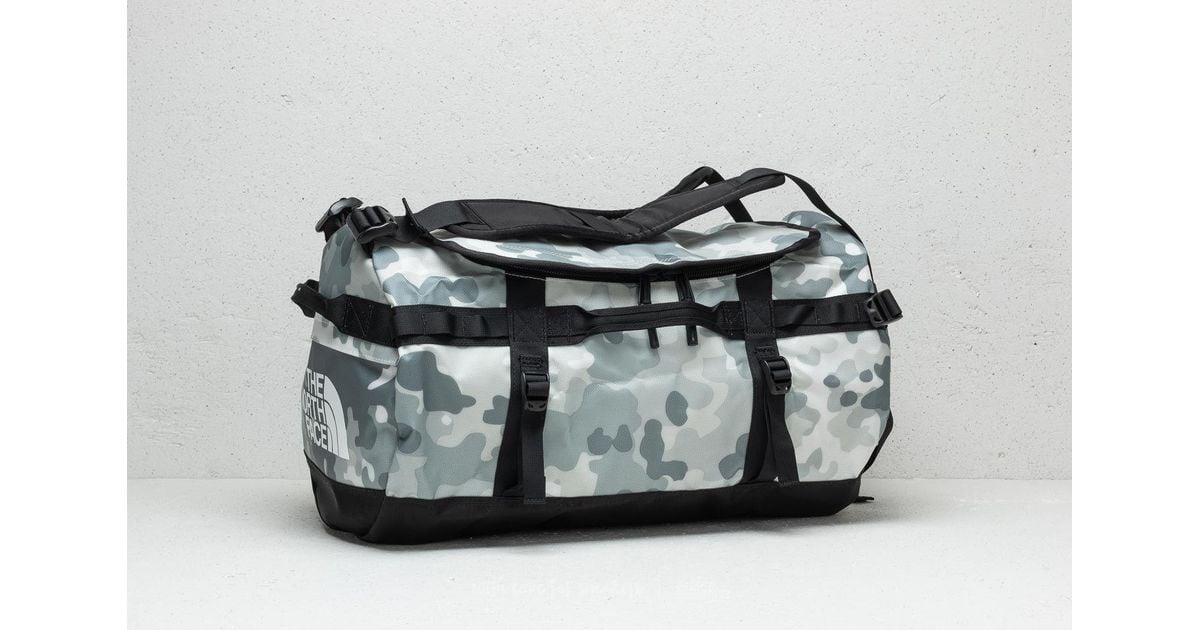 Footshop The North Face Base Camp Medium Duffel Tnf White Macrofleck Camo  Print/ Tnf Black for Men | Lyst