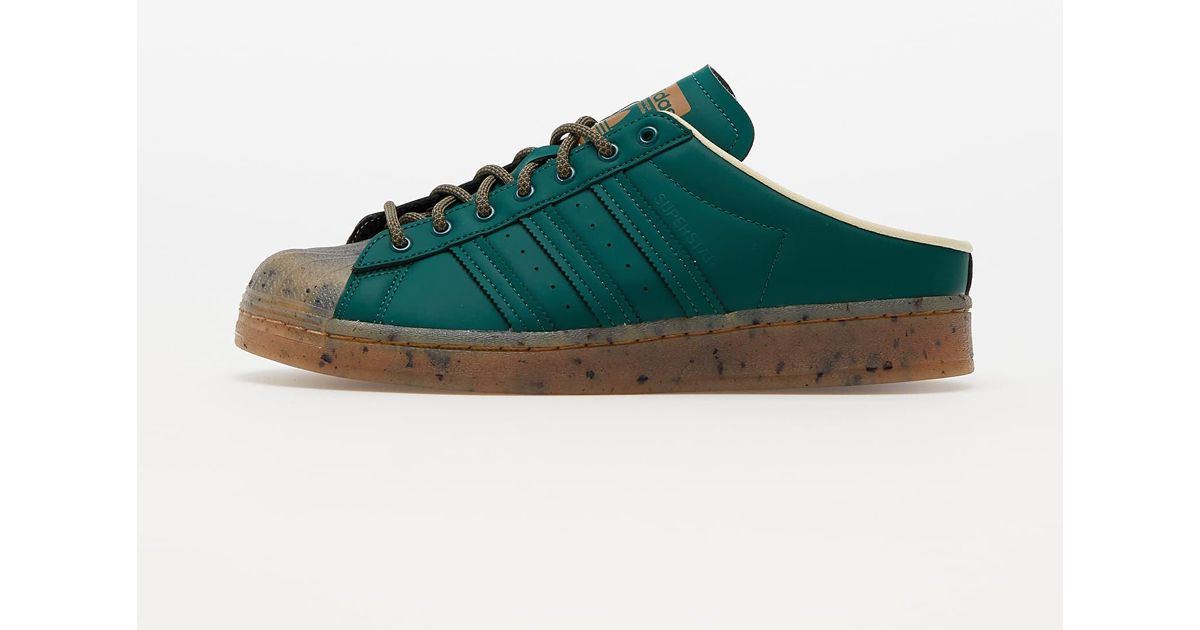 adidas Originals Adidas Superstar Plant And Grow Mules Core Green/ Core Green/ Easy Yellow fÃ¼r 