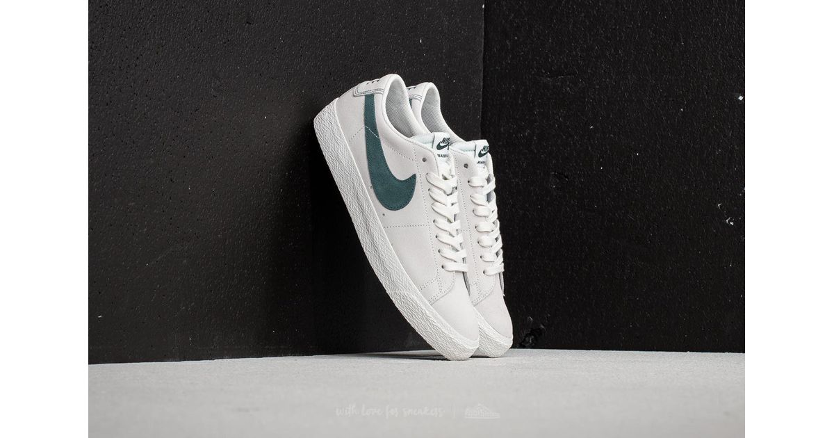 nike sb blazer zoom low white
