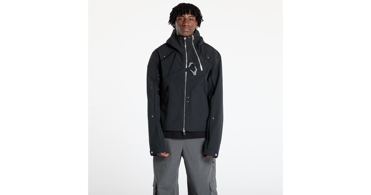HELIOT EMIL Jacket Moire Technical Jacket in Black for Men | Lyst
