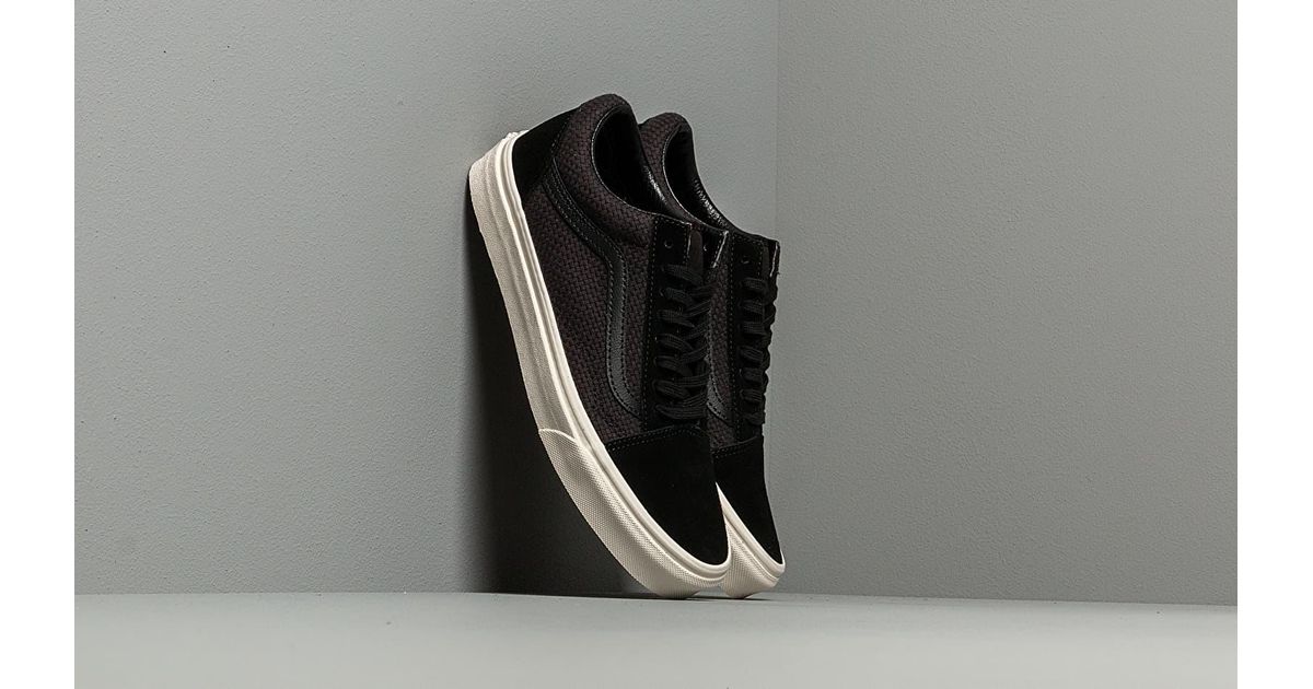 vans old skool black footshop