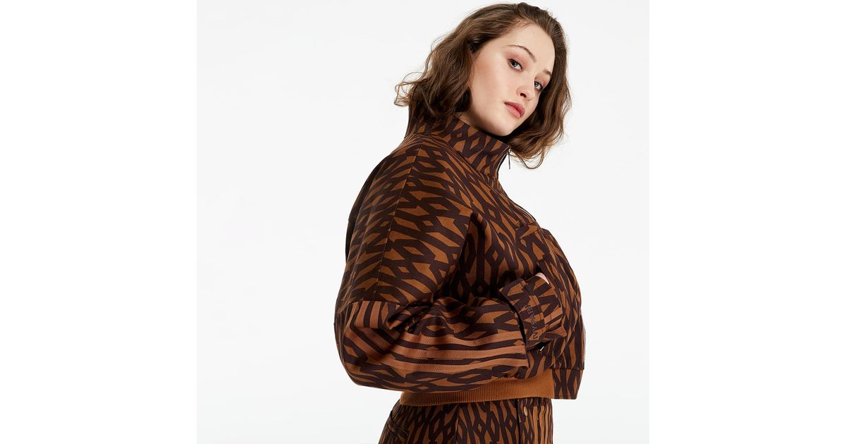 ivy park monogram track jacket