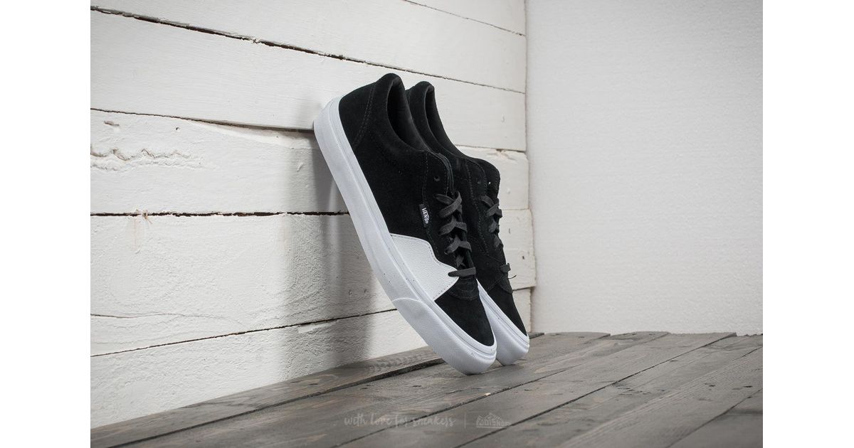 Vans Suede Style 205 (dipped) Black/ True White for Men - Lyst