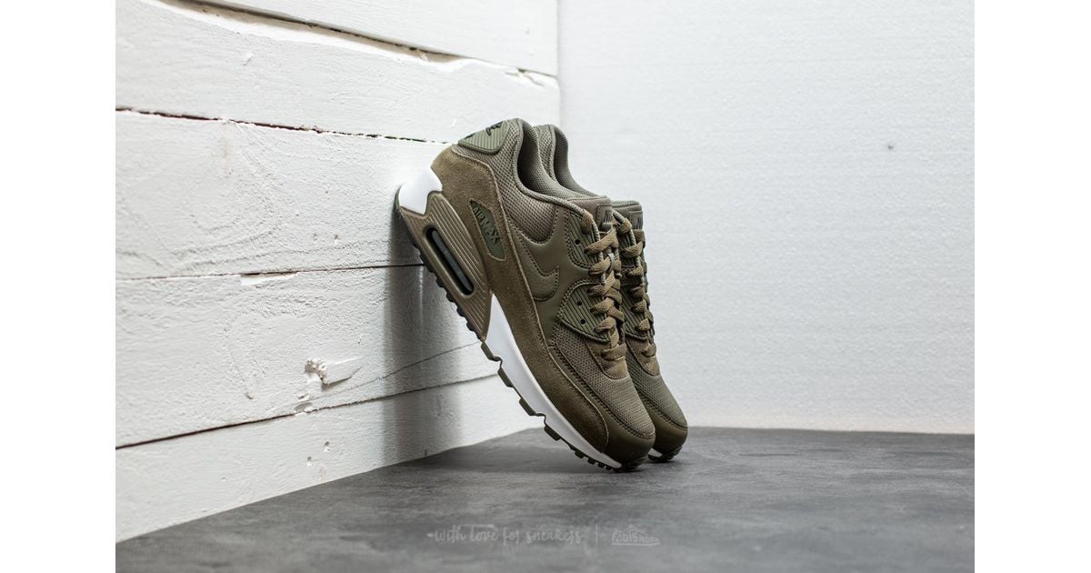 olive green suede air max 90