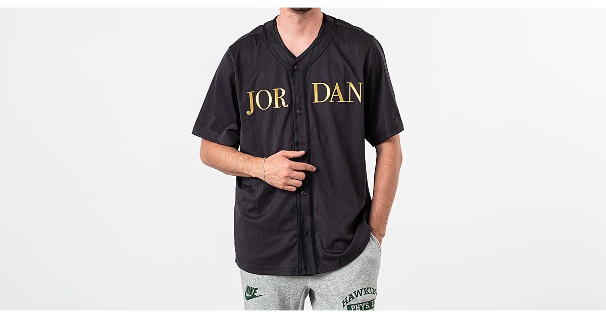jordan remastered baseball jersey