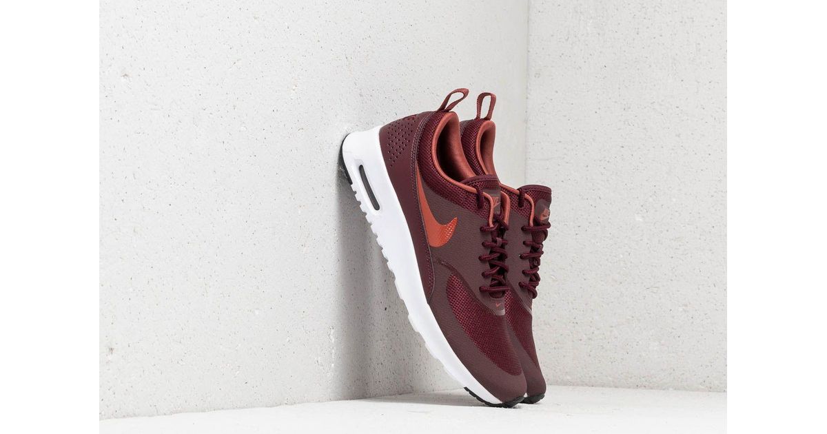nike air max thea burgundy