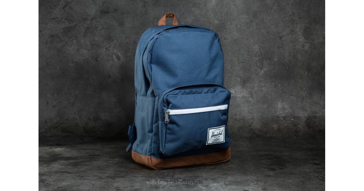 herschel pop quiz navy tan