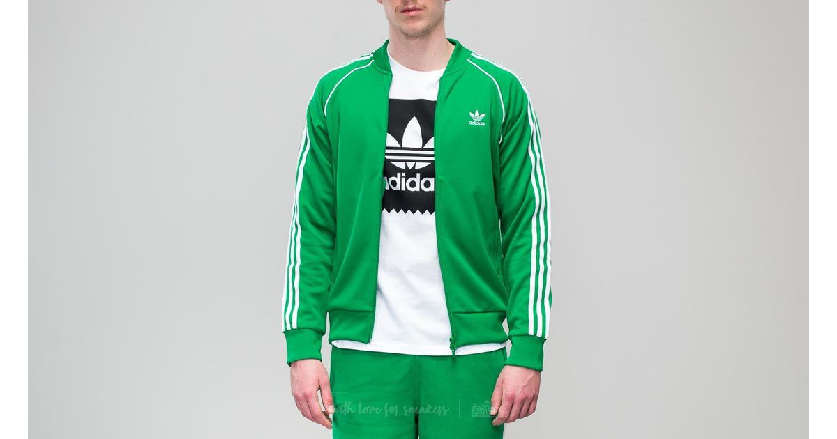 adidas superstar track jacket dark green