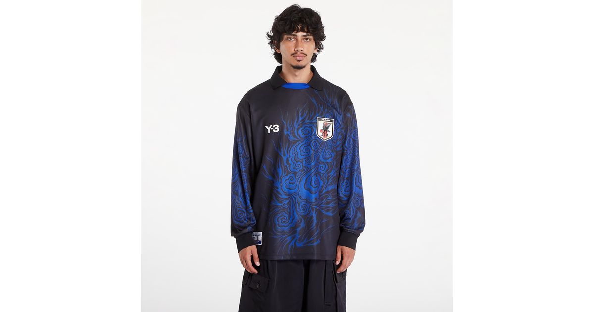 Y-3 T-Shirt X Yohji Yamamoto Jfa Long Sleeve Tee / Bold in Blue | Lyst