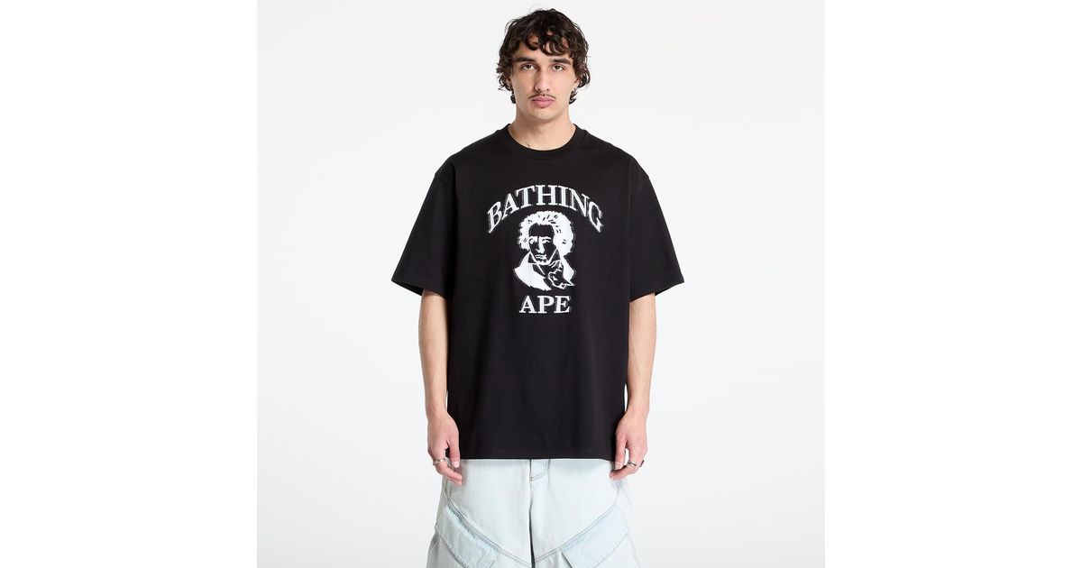 A Bathing Ape T-Shirt Beethoven Graphic Relaxed Fit Tee in