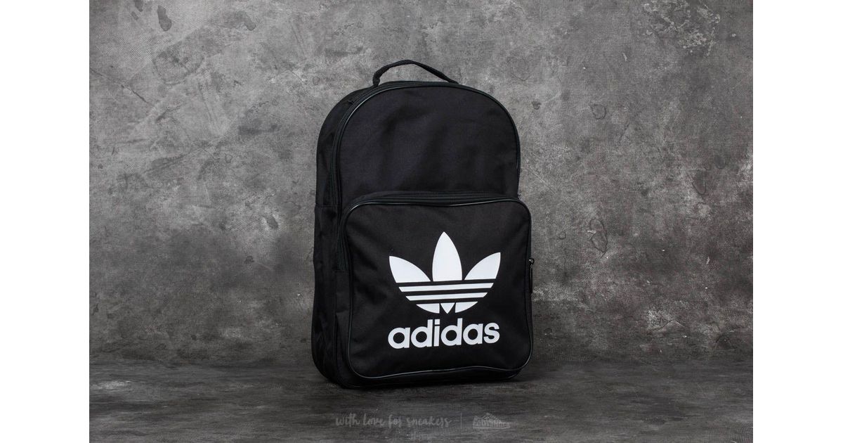 adidas trefoil backpack black