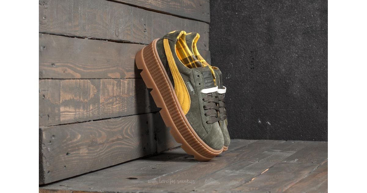 puma fenty cleated creeper suede puma fenty cleated creeper suede
