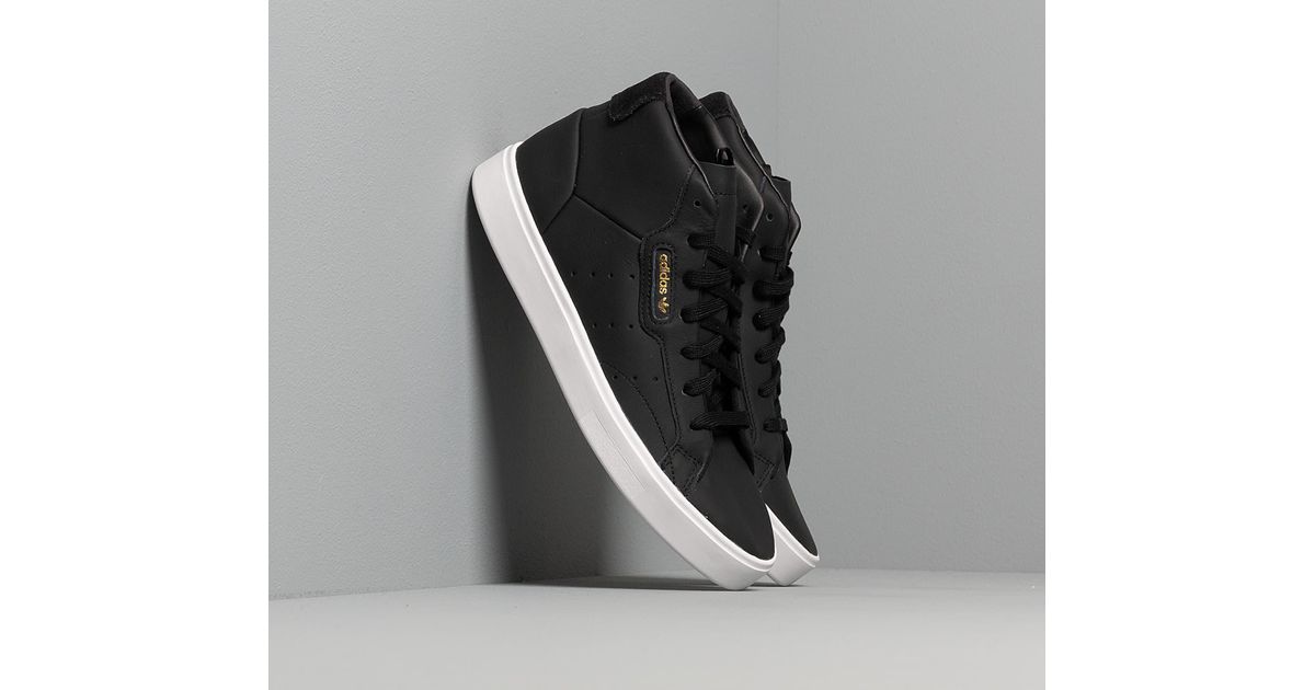 adidas sleek core black crystal white