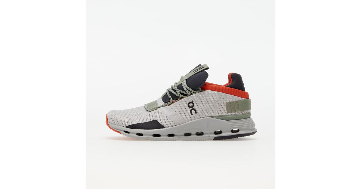 on cloud cloudnova silver orange
