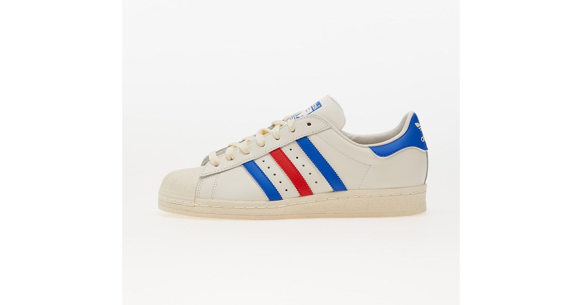 Station Ballade erektion adidas Originals Adidas Superstar 82 Cloud White/ Blue Dawn/ Red for Men |  Lyst