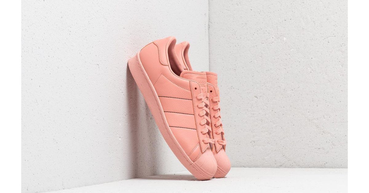 adidas originals superstar 80s men Pink