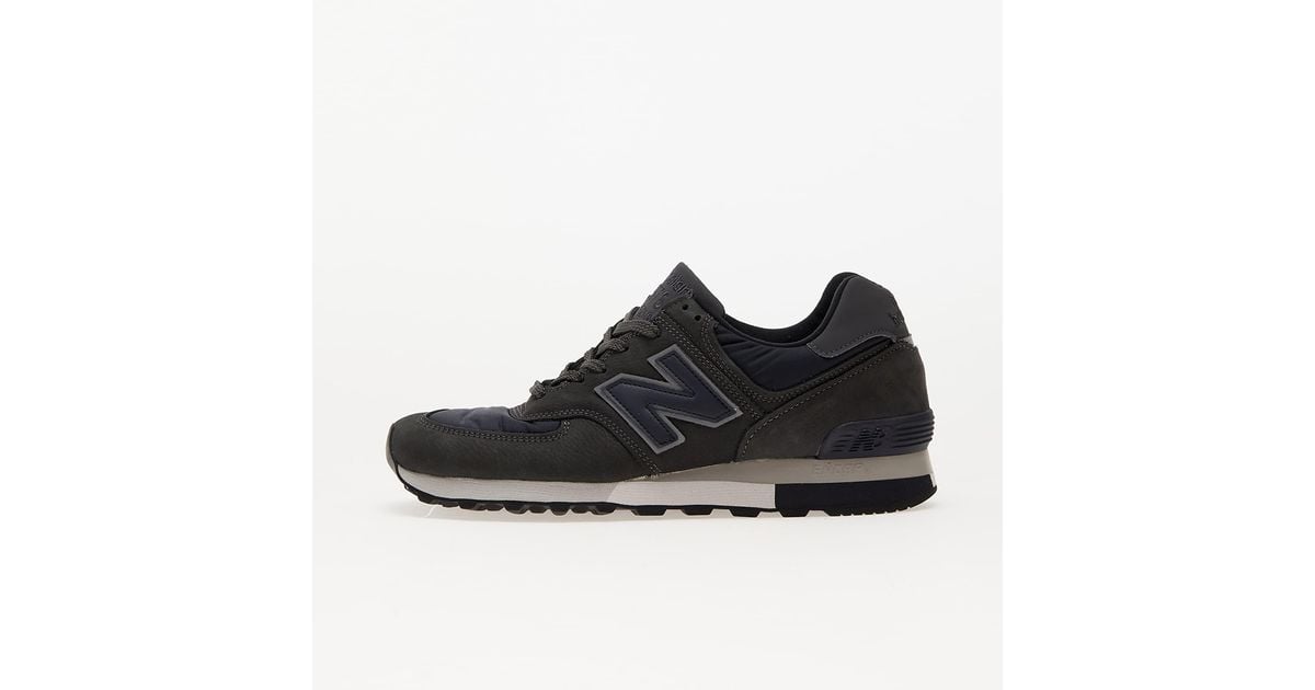 576 made in uk di New Balance in Nero Lyst