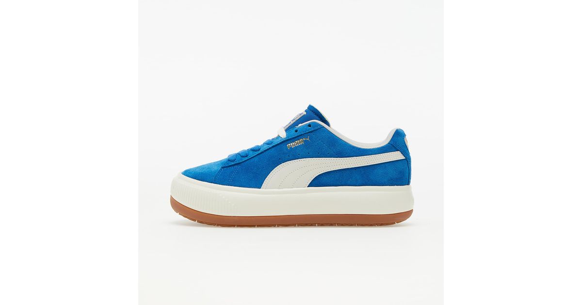 PUMA Suede Mayu Up Wmns Lapis Blue-marshmallow in Red - Lyst