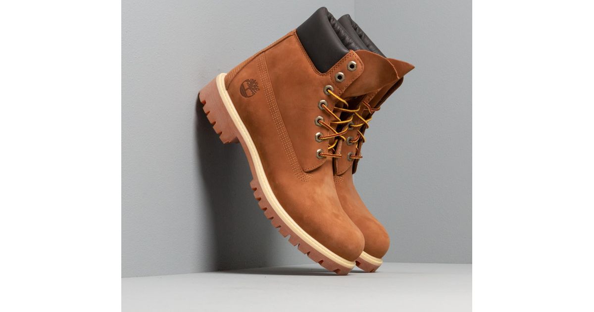 timberland rust orange