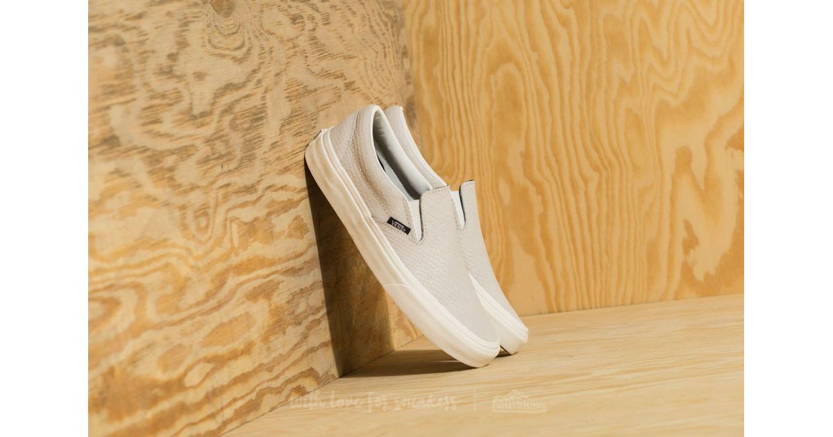 vans slip on snake