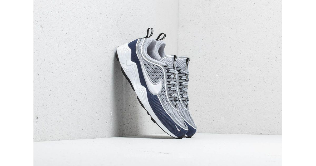 nike air zoom spiridon white midnight