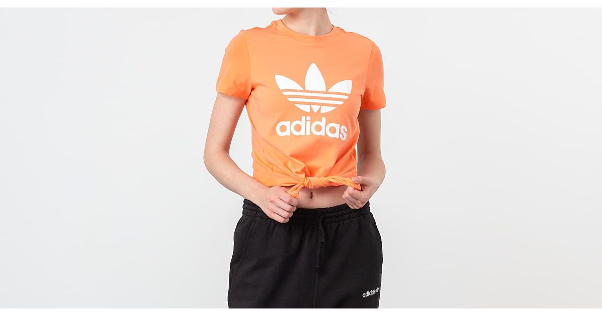 adidas knotted top