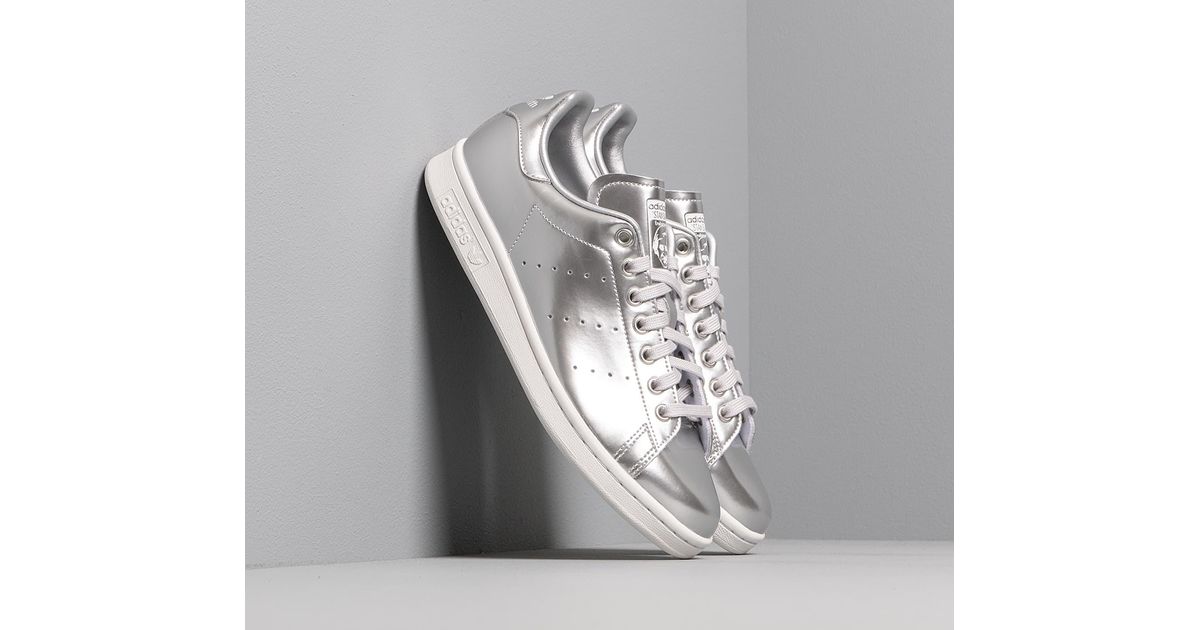adidas stan smith silver