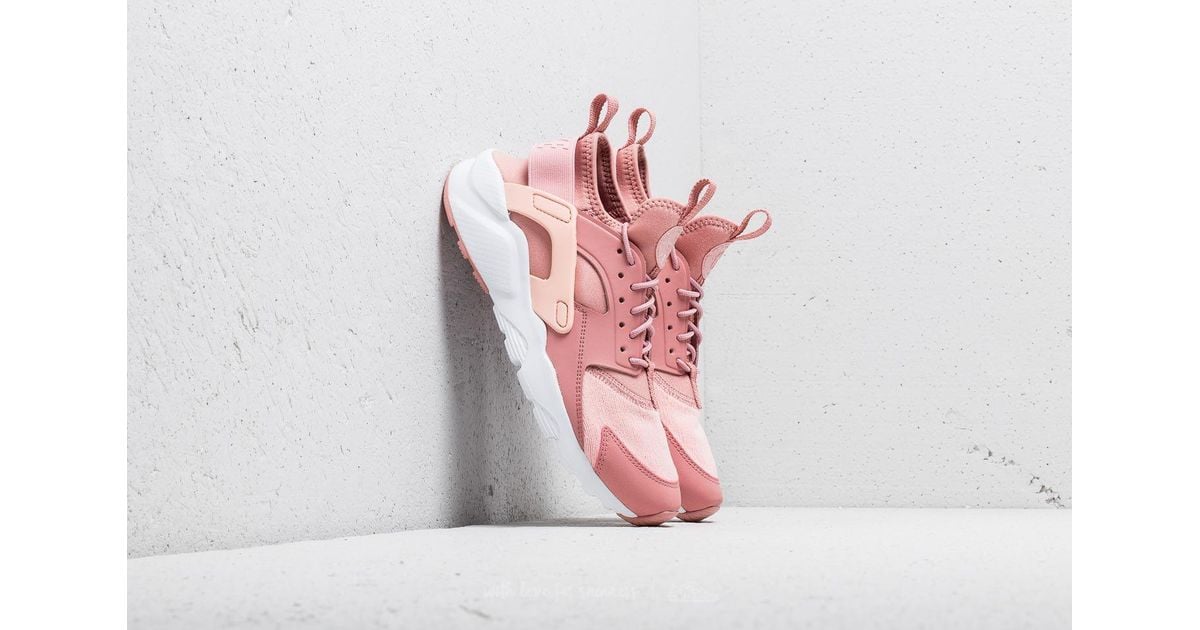 nike huarache rust pink