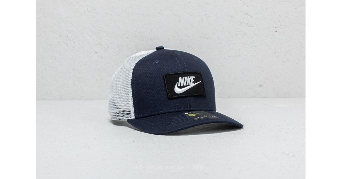Nike Sportswear Clc99 Cap Trucker Obsidian/ White in Blue for Men | Lyst