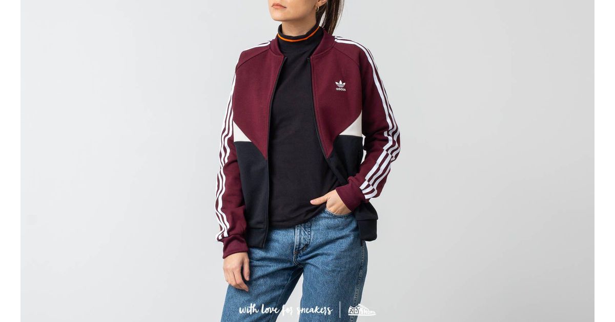 adidas sst burgundy