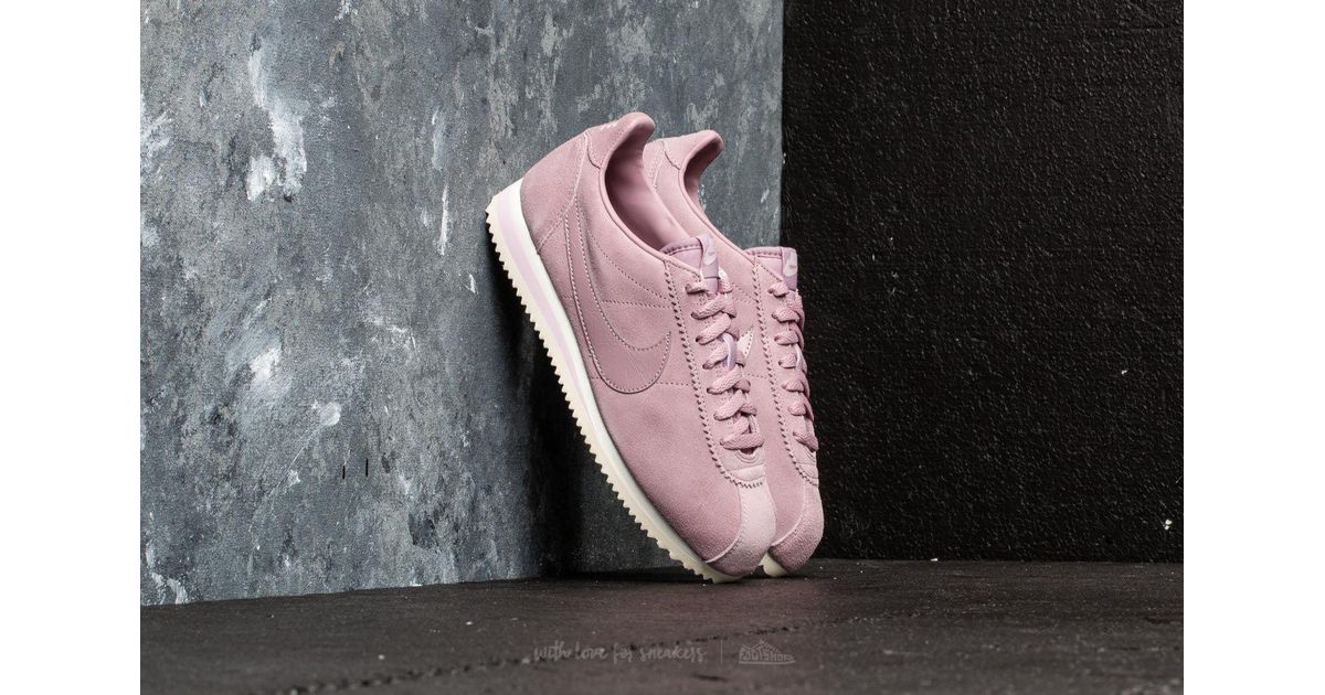 rose pink nike cortez