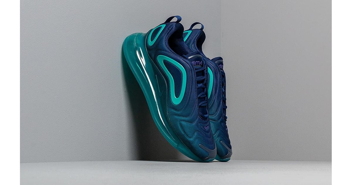 Thicken As quality Nike Air Max 720 Blue Void/ Court Purple-spirit Teal for Men | Lyst