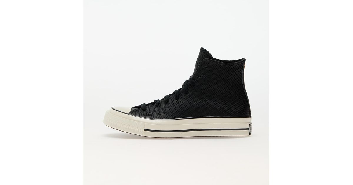 Converse Sneakers Chuck 70 Leather Gingersnap Egret Eur in Black Lyst