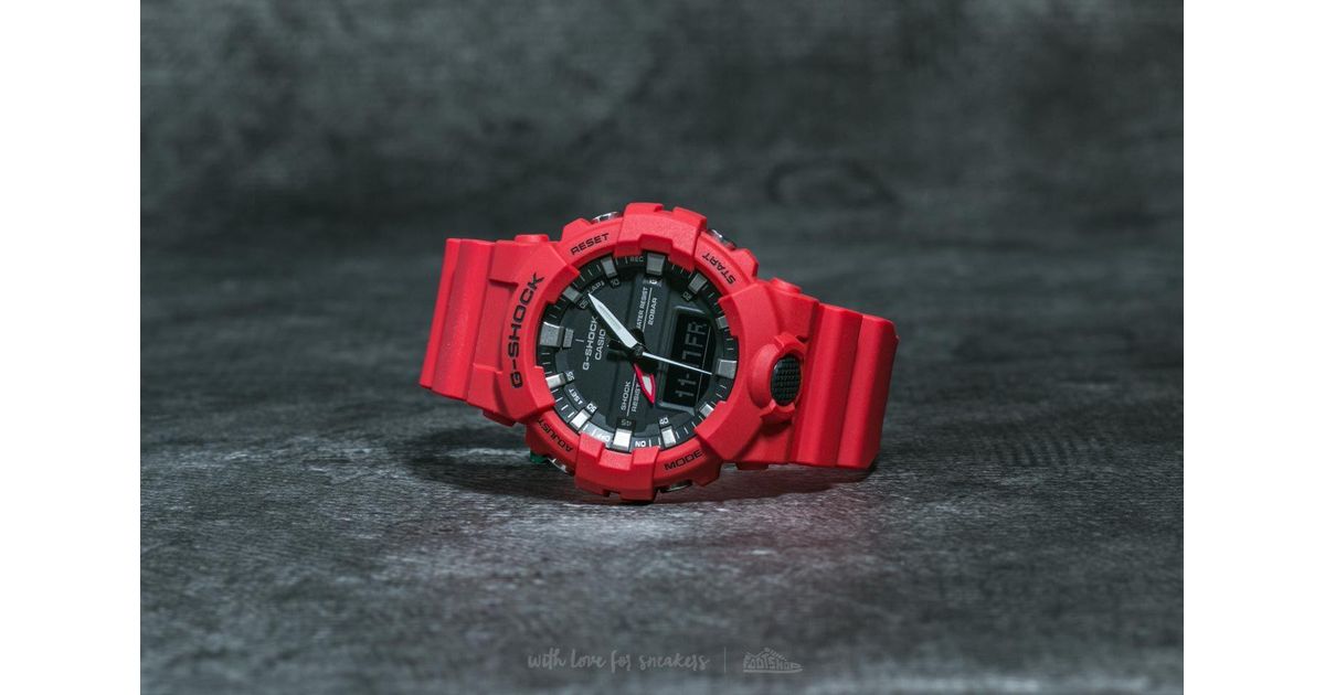 g shock ga 800 red