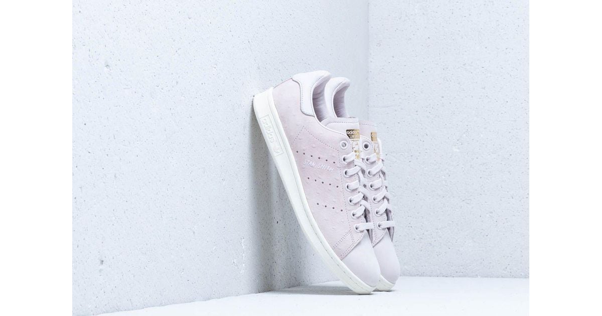 stan smith white orchid