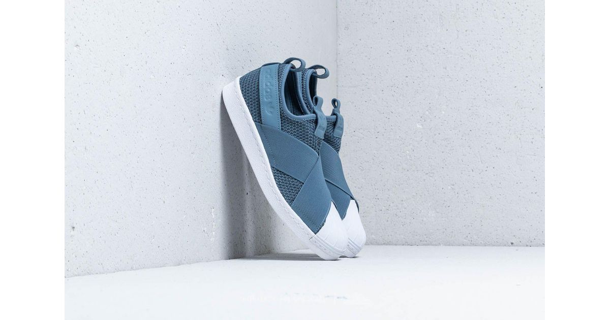 adidas originals superstar slip on women Grey