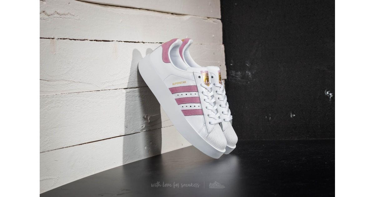 adidas superstar pink gold