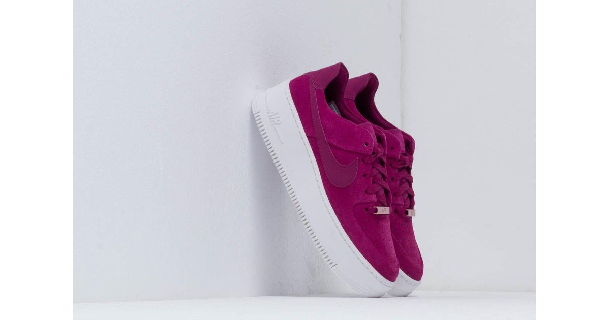 nike air force 1 sage low berry