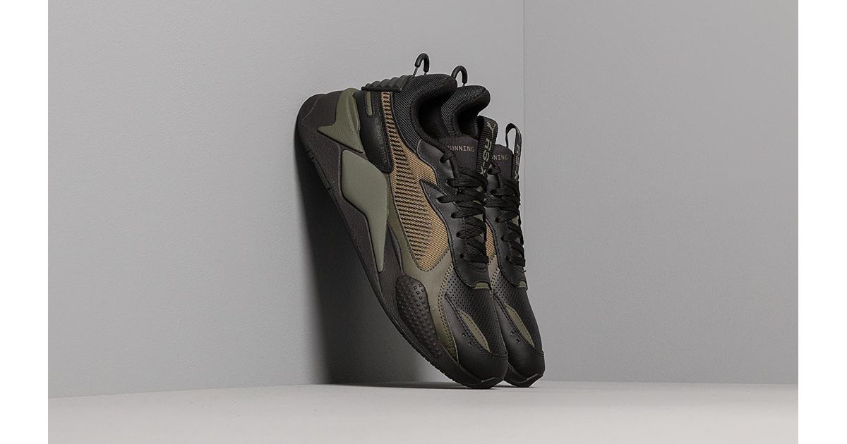 olive green puma rsx