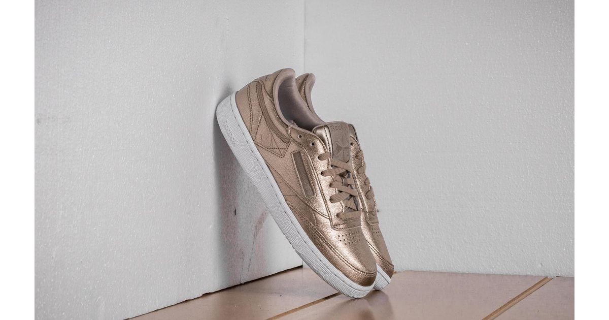 reebok club c 85 metallic