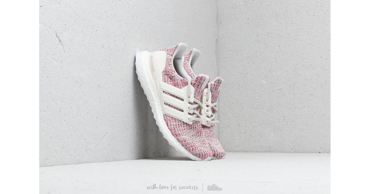 adidas ultra boost cloud white core black shock pink