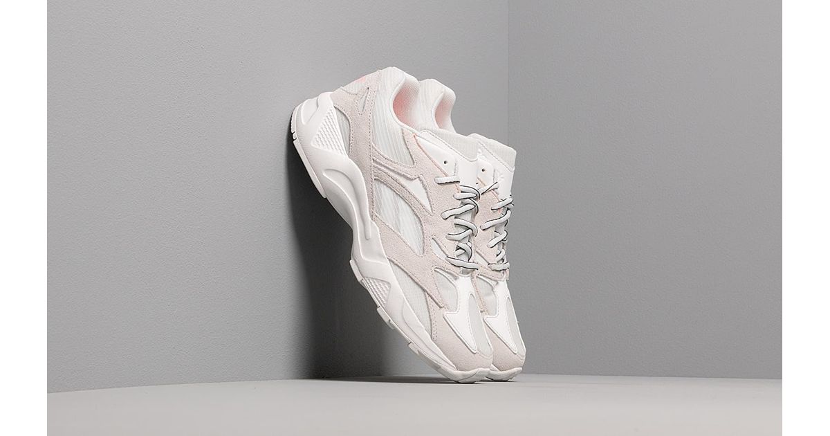 Reebok Women's Aztrek 96 Translucent True Grey/Solar Orange-Black - DV6989  | Sneaker District
