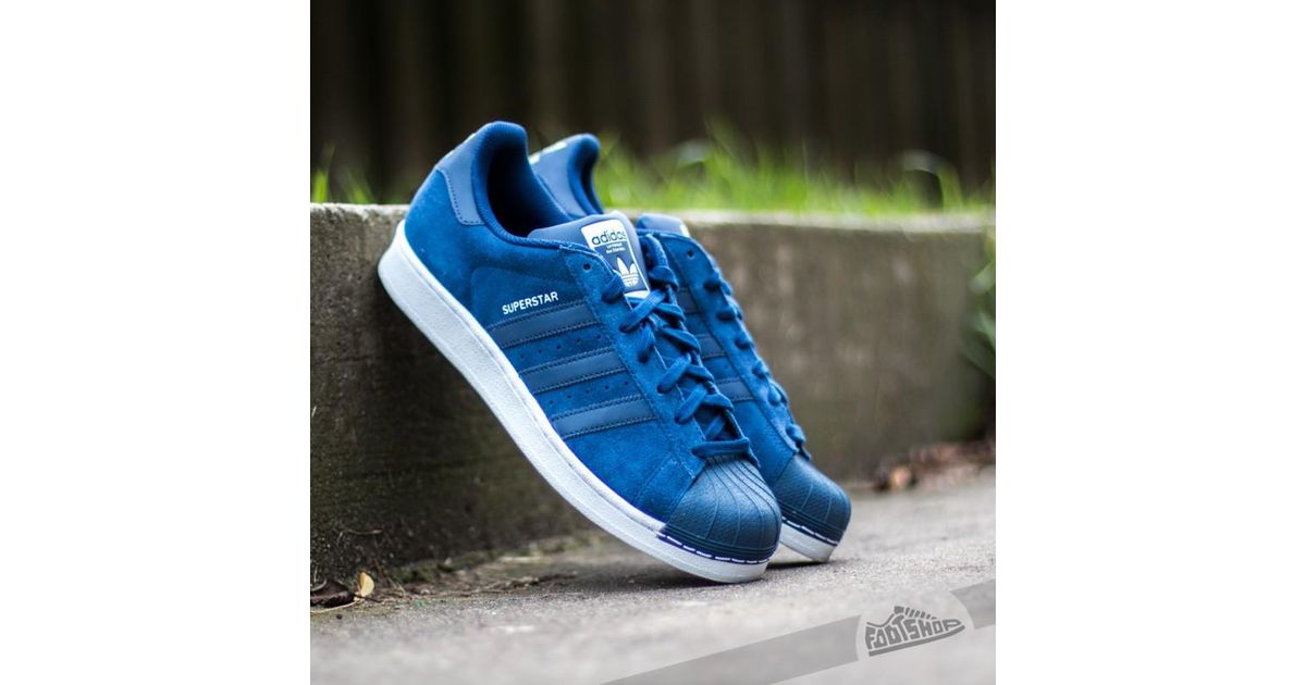 adidas Originals Men's Adidas Superstar Rt Dark Blue/ Dark Blue/ Off White