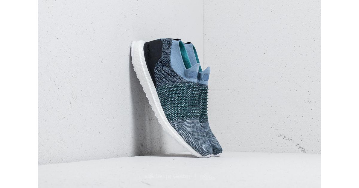 ultra boost laceless trainers parley raw grey