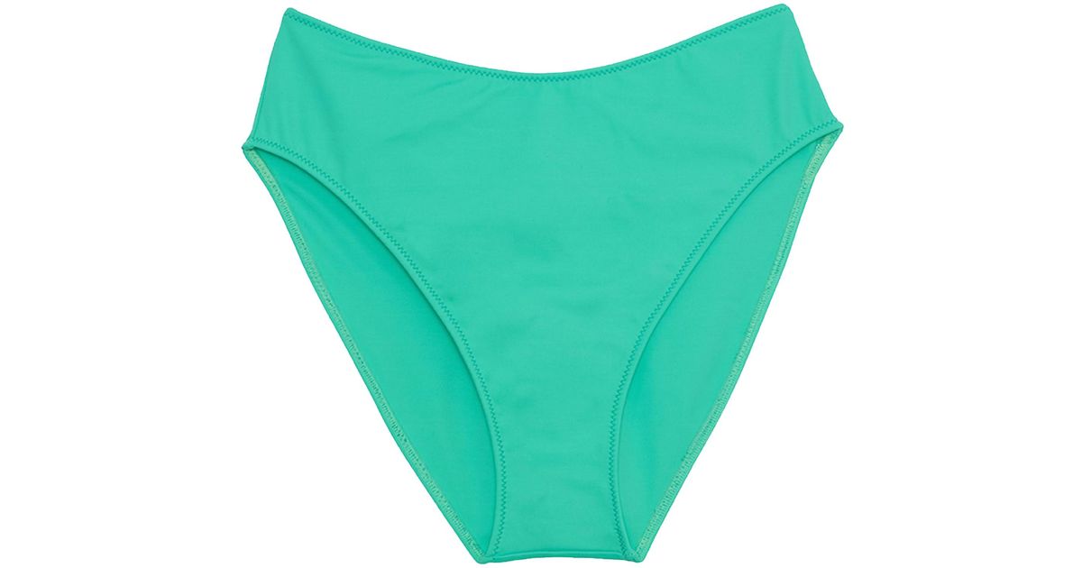 For Days Ulla Bikini Bottom Ajoite in Green | Lyst