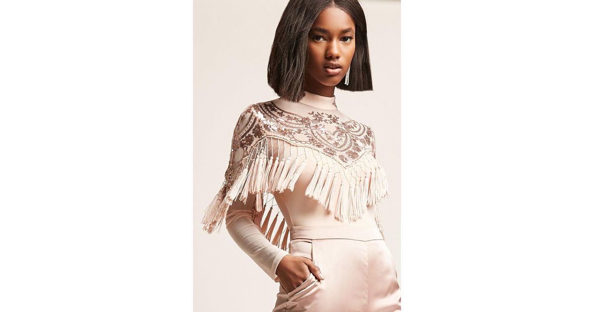 tassel bodysuit